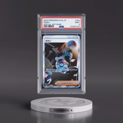 2023 Pokémon Sv4a-Shiny Treasure EX #354 Penny - Special Art Rare (PSA 9 MINT)