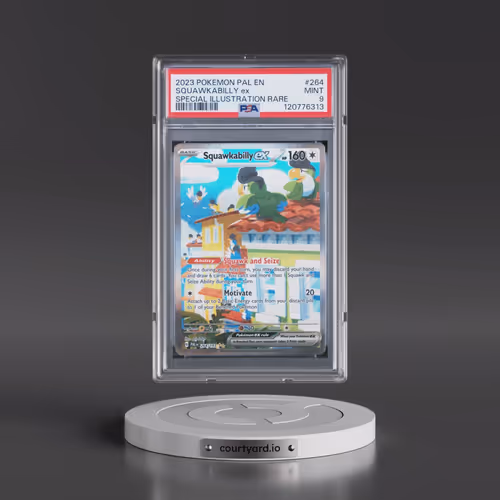 2023 Pokémon Pal EN-Paldea Evolved #264 Squawkabilly EX - Holo Special Illustration Rare (PSA 9 MINT