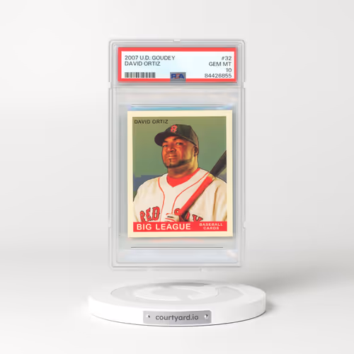 2007 Upper Deck Goudey #32 David Ortiz (PSA 10 GEM MINT)