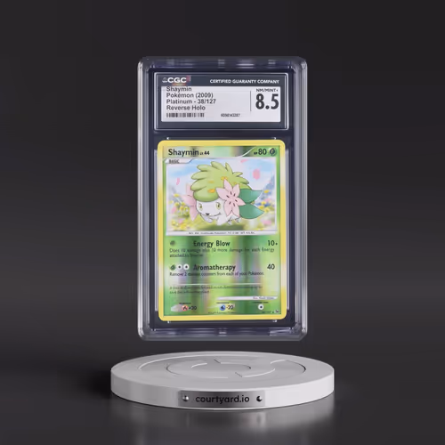 2009 Platinum #38/127 Shaymin - Reverse Holo (CGC 8.5 NM-MT+)