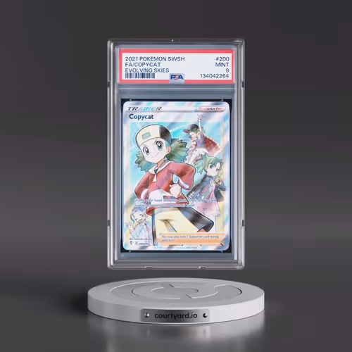 2021 Pokémon Sword & Shield Evolving Skies #200 Copycat - Full Art (PSA 9 MINT)