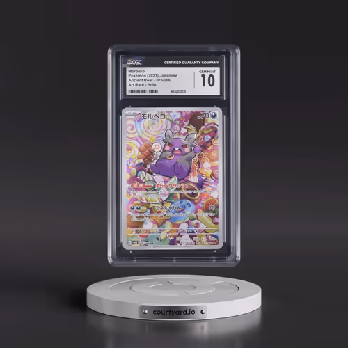 2023 Pokémon Sv4k-Ancient Roar #076 Morpeko - Art Rare (CGC 10 GEM MINT)