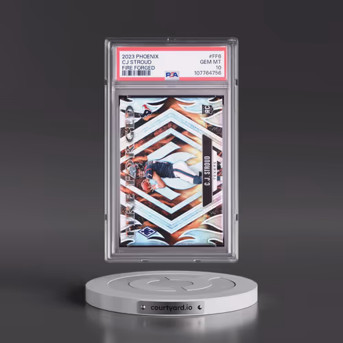 2023 Panini Phoenix Fire Forged #FF6 CJ Stroud (PSA 10 GEM MINT)
