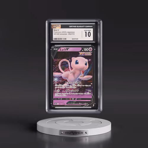 2022 VSTAR Universe #053/172 Mew V - Holo (CGC 10 GEM MINT)