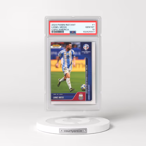 2024 Panini Instant Conmebol Copa America 2024 #1 Lionel Messi (PSA 10 GEM MINT)