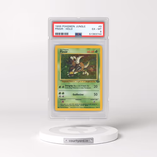 1999 Pokémon Jungle #9 Pinsir - Holo (PSA 6 EX-MT)