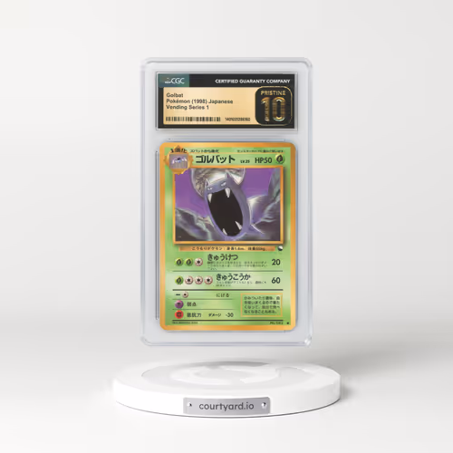 1998 Japanese Vending Series 1 Golbat (CGC 10 PRISTINE)