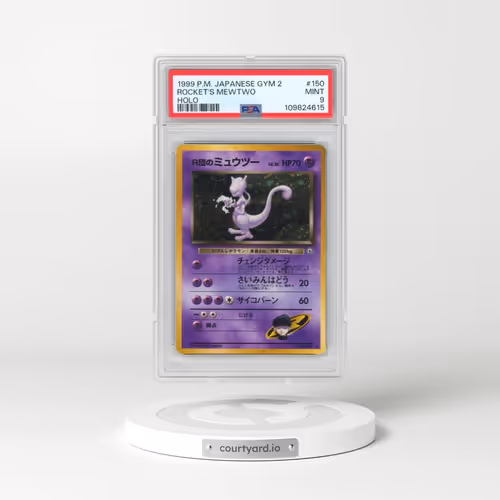 1999 Pokémon Gym 2 #150 Rocket's Mewtwo - Holo (PSA 9 MINT)