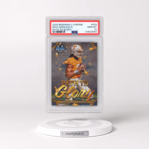 2024 Bowman University Chrome Path to Glory #PG3 Nico Iamaleava (PSA 10 GEM MINT)