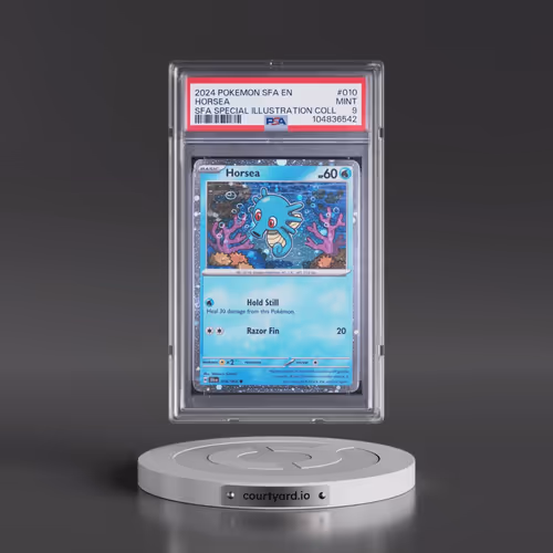 2024 Pokémon Sfa EN-Shrouded Fable #010 Horsea - Shrouded Fable Special Illustration Collection (PSA