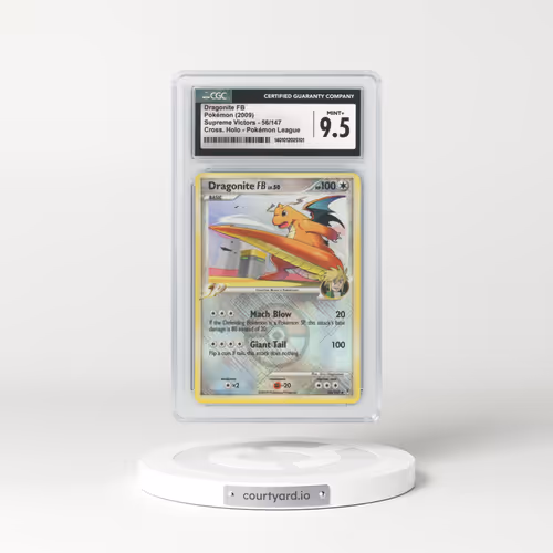2009 Platinum - Supreme Victors #56 Dragonite FB - Holo (CGC 9.5 MINT+)