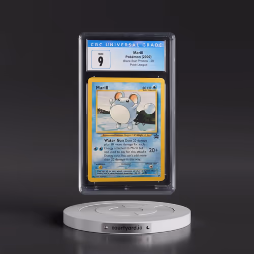 1999 Black Star Promos #29 Marill - Pokémon League (CGC 9 MINT)