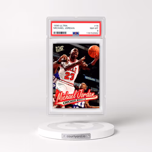 1996 Ultra #16 Michael Jordan (PSA 8 NM-MT)
