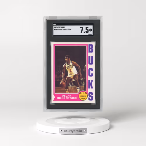 1974 Topps #55 Oscar Robertson (SGC 7.5 NM+)