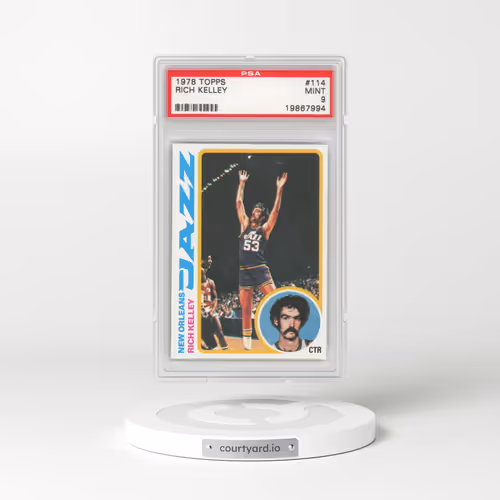 1978 Topps #114 Rich Kelley (PSA 9 MINT)