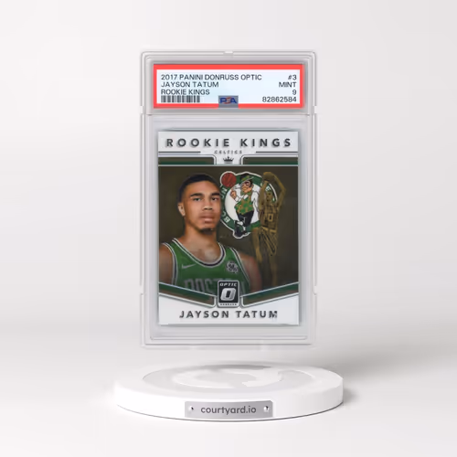 2017 Panini Donruss Optic Rookie Kings #3 Jayson Tatum (PSA 9 MINT)