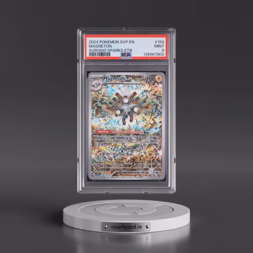 2024 Pokémon Svp EN-SV Black Star Promo #159 Magneton - Surging Sparks Elite Trainer Box (PSA 9 MINT