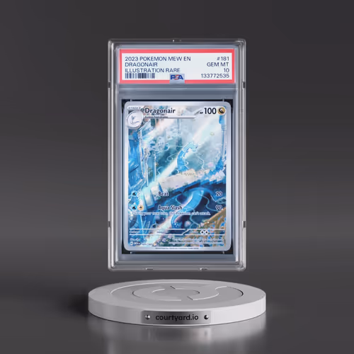 2023 Pokémon Mew EN-151 #181 Dragonair - Illustration Rare (PSA 10 GEM MINT)