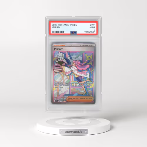 2023 Pokémon Svi EN-Scarlet & Violet #251 Miriam - Special Illustration Rare (PSA 9 MINT)