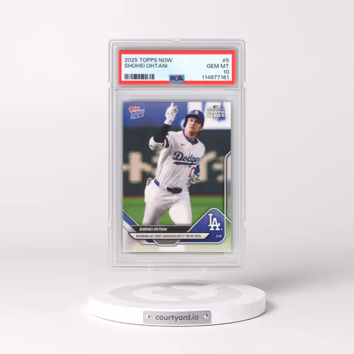 2025 Topps Now #5 Shohei Ohtani (PSA 10 GEM MINT)