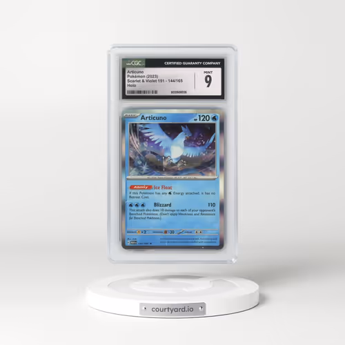2023 Scarlet & Violet 151 - MEW EN #144/165 Articuno - Holo (CGC 9 MINT)