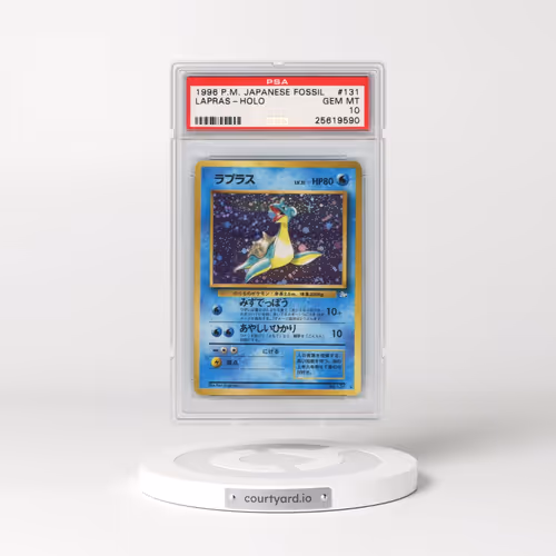 1997 Pokémon Fossil #131 Lapras - Holo (PSA 10 GEM MINT)