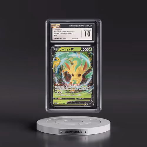 2022 VSTAR Universe #011/172 Leafeon V - Holo (CGC 10 GEM MINT)
