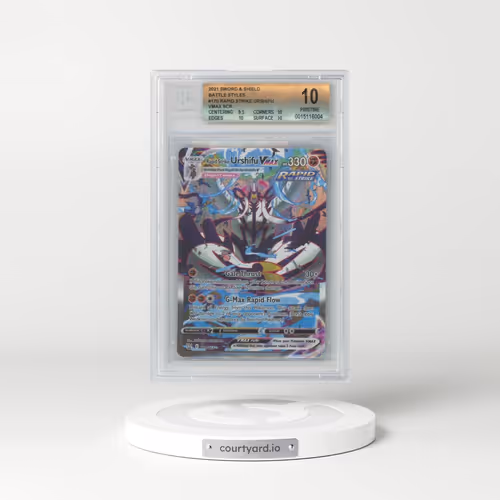 2021 Battle Styles #170 Rapid Strike Urshifu VMAX - Holo Secret (BGS 10 PRISTINE)