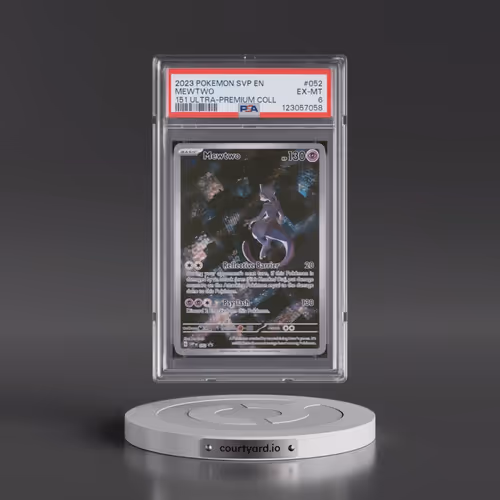 2023 Pokémon Svp EN-SV Black Star Promo #052 Mewtwo - 151 Ultra-Premium Collection (PSA 6 EX-MT)
