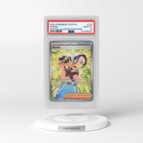 2024 Pokémon Twm EN-Twilight Masquerade #220 Perrin - Special Illustration Rare (PSA 10 GEM MINT)