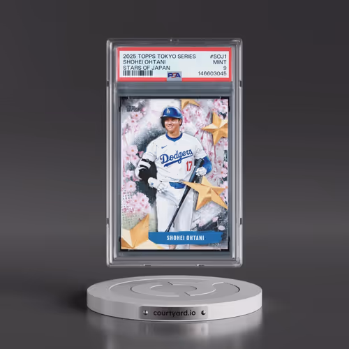 2025 Topps Tokyo Series Stars of Japan #SOJ1 Shohei Ohtani (PSA 9 MINT)