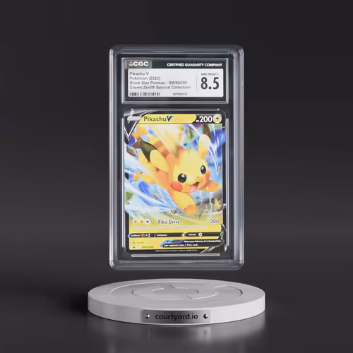 2020 Black Star Promos - Sword & Shield #SWSH285 Pikachu V - Holo Crown Zenith Special Collection (C