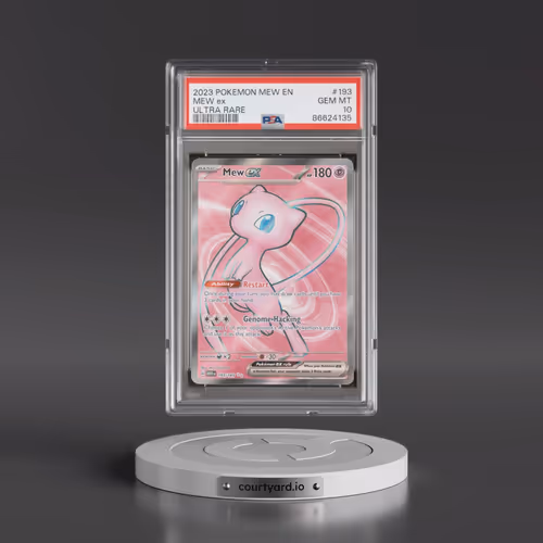 2023 Pokémon Mew EN-151 #193 Mew EX - Holo Ultra Rare (PSA 10 GEM MINT)