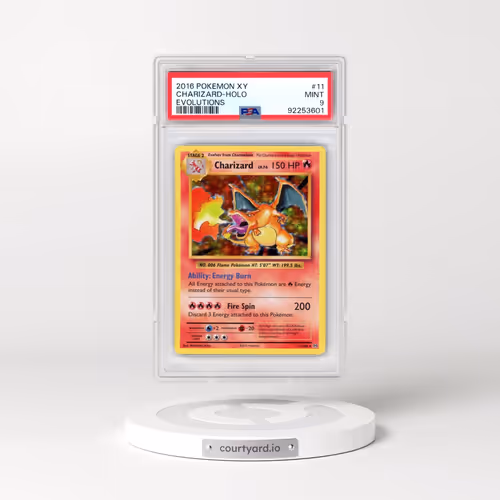 2016 Pokémon XY Evolutions #11 Charizard - Holo (PSA 9 MINT)