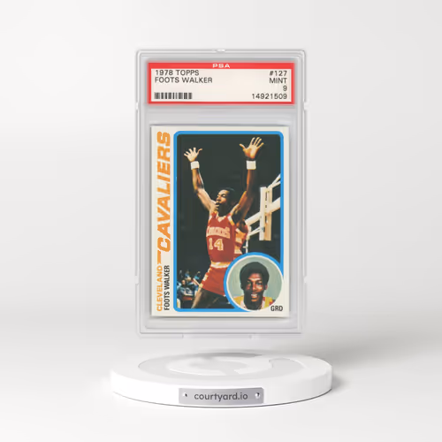1978 Topps #127 Foots Walker (PSA 9 MINT)