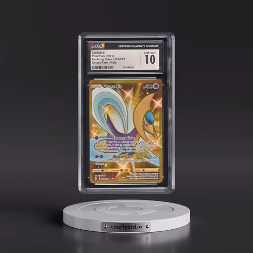 2021 Evolving Skies #228/203 Cresselia - Secret Rare Holo (CGC 10 GEM MINT)