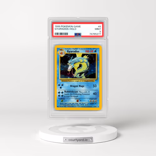 1999 Pokémon Game #6 Gyarados - Holo (PSA 9 MINT)