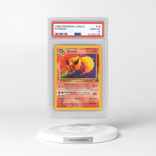 1999 Pokémon Jungle #19 Flareon (PSA 10 GEM MINT)