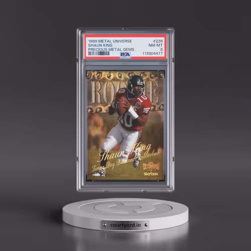 1999 Metal Universe #226 Shaun King - Precious Metal Gems (PSA 8 NM-MT)