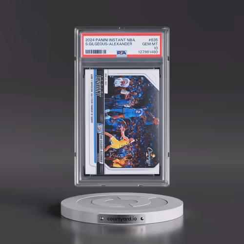 2024 Panini Instant NBA #635 Shai Gilgeous-Alexander (PSA 10 GEM MINT)