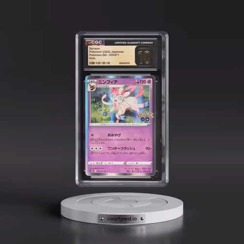 2022 Pokémon GO #035/071 Sylveon - Holo (CGC 10 PRISTINE)