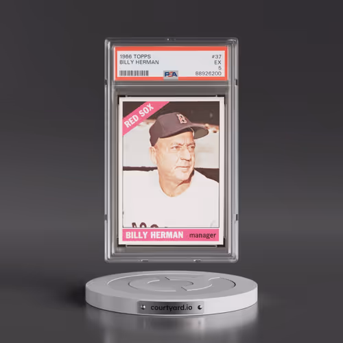 1966 Topps #37 Billy Herman (PSA 5 EX)