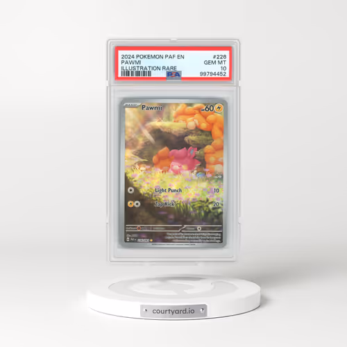2024 Pokémon Paf EN-Paldean Fates #226 Pawmi - Illustration Rare (PSA 10 GEM MINT)