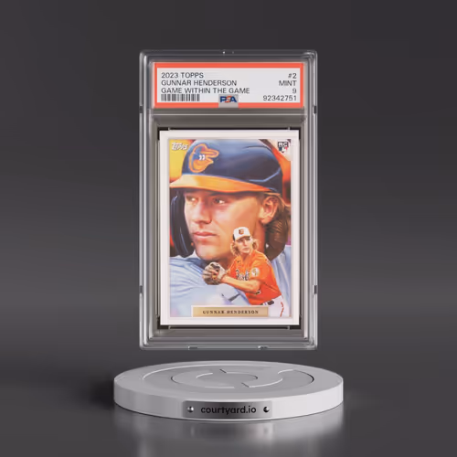 2023 Topps Game Within the Game #2 Gunnar Henderson (PSA 9 MINT)