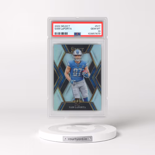 2022 Panini Select #517 Sam LaPorta (PSA 10 GEM MINT)