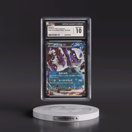 2023 Ruler of the Black Flame #073/108 Absol ex - Holo (CGC 10 GEM MINT)