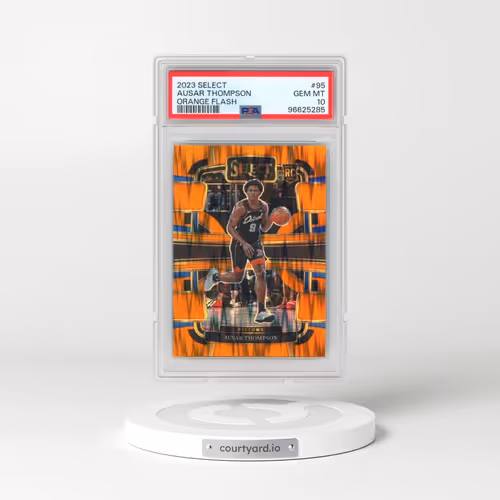 2023 Panini Select #95 Ausar Thompson - Orange Flash (PSA 10 GEM MINT)