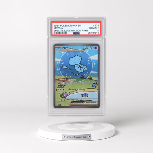 2024 Pokémon Paf EN-Paldean Fates #232 Mew EX - Holo Special Illustration Rare (PSA 10 GEM MINT)