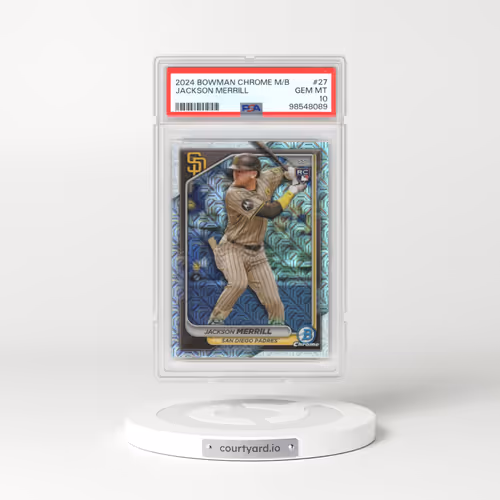 2024 Bowman Chrome Mega Box #27 Jackson Merrill (PSA 10 GEM MINT)