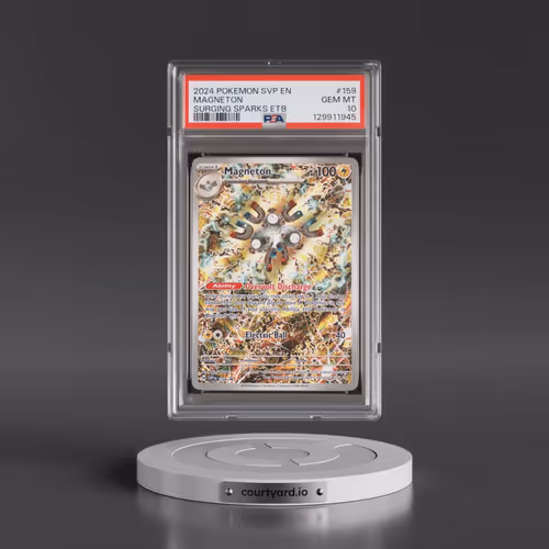 2024 Pokémon Svp EN-SV Black Star Promo #159 Magneton - Surging Sparks Elite Trainer Box (PSA 10 GEM